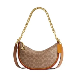 Coach Mira Shoulder — Signature Canvas