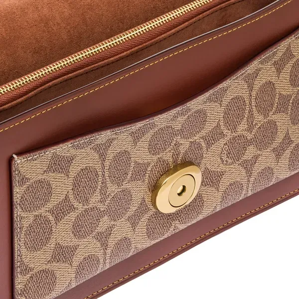 Coach Tabby Shoulder Bag 26 — Signature Canvas - Image 3