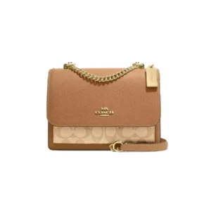 Coach Klare Crossbody — Light Khaki / Saddle