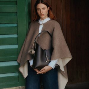 Strathberry Kite Hobo — Espresso – view 1