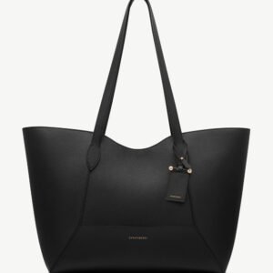 Strathberry Mosaic Cabas — Black – view 1
