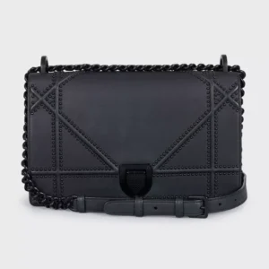 Dior Diorama Embellished Leather Bag — Black – reference photograph