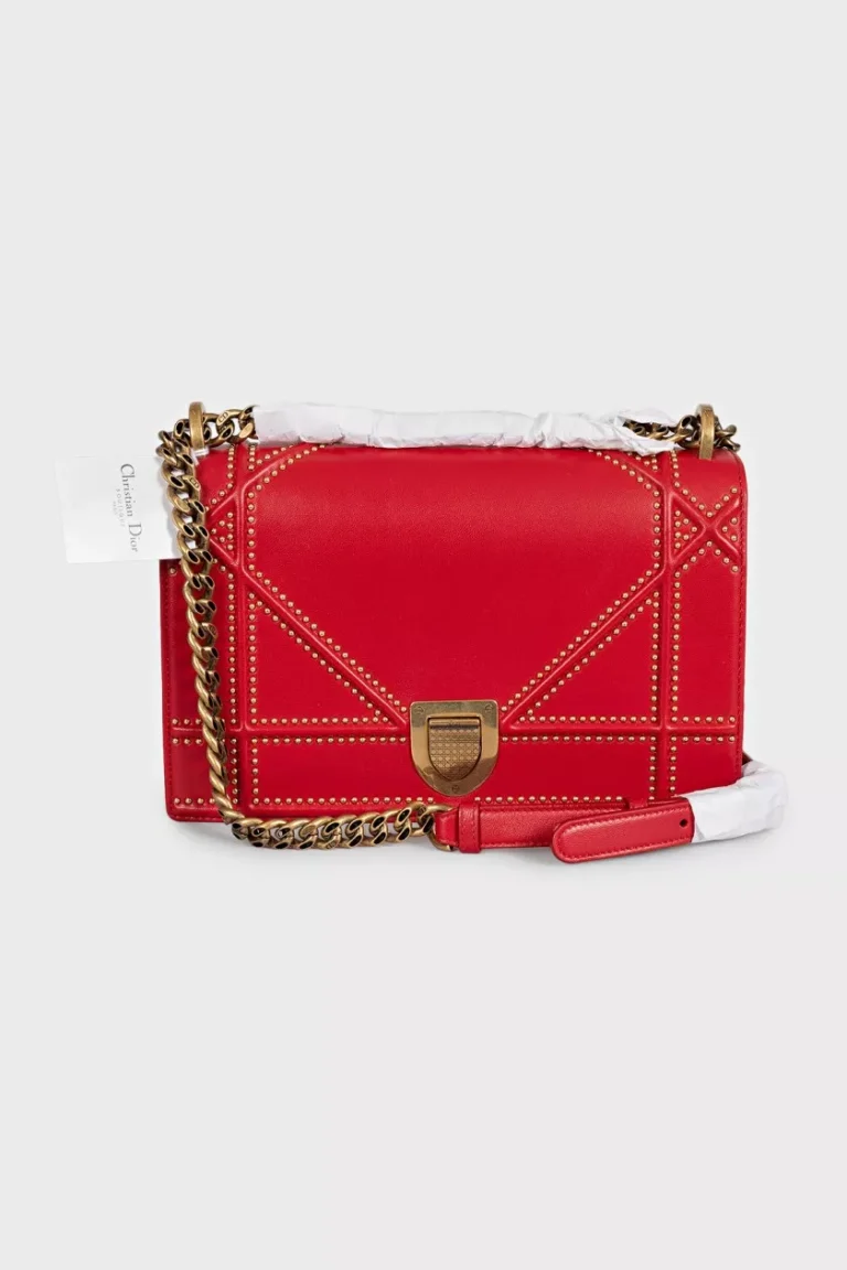 Dior Diorama Bag — Red, With Tags