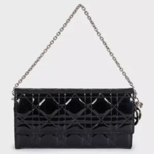 Dior Lady Dior Clutch — Black – reference photograph