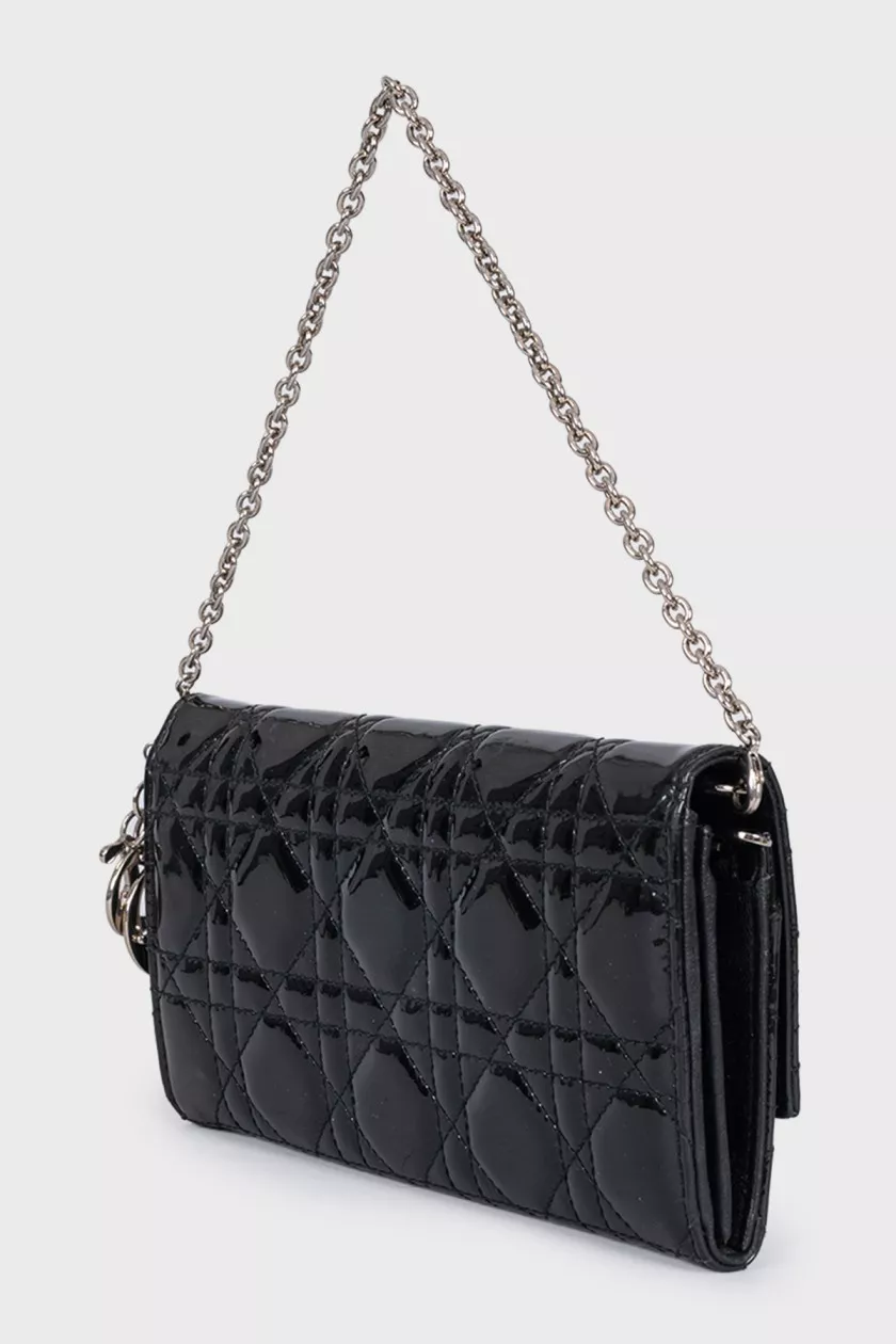 Dior Lady Dior Clutch — Black – reference photograph