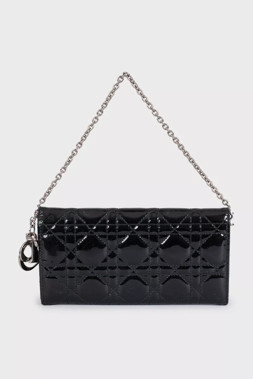 Dior Lady Dior Clutch — Black – reference photograph