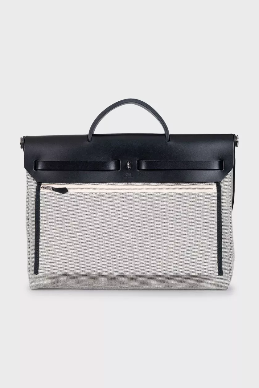 Hermès Herbag 39 — Black – reference photograph