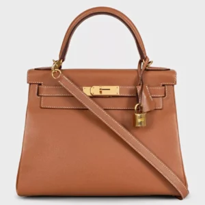 Hermès Kelly Satchel — listing Kelly 28 / detail Kelly 25 – reference photograph