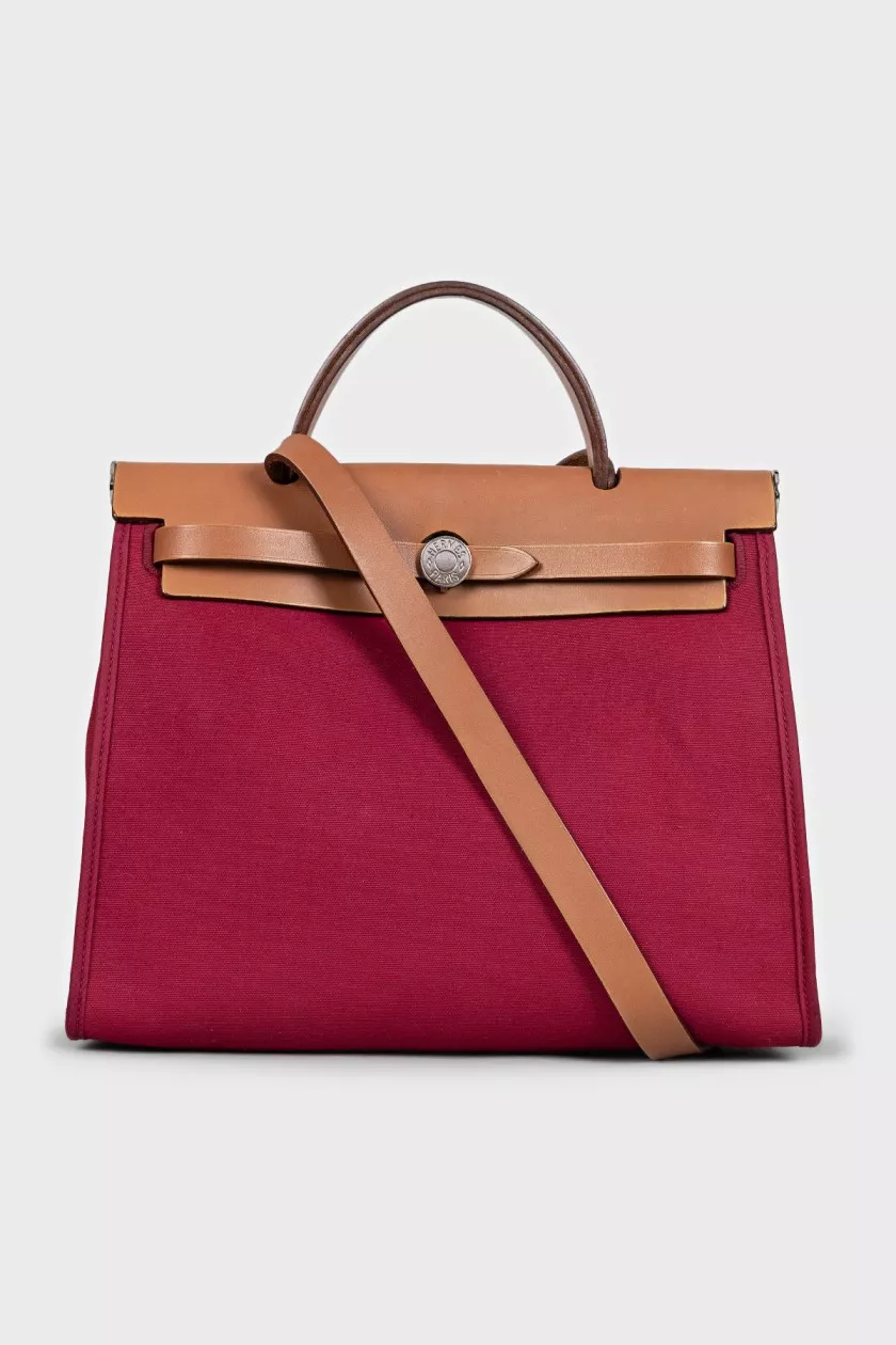 Hermès Herbag 31 — Red – reference photograph