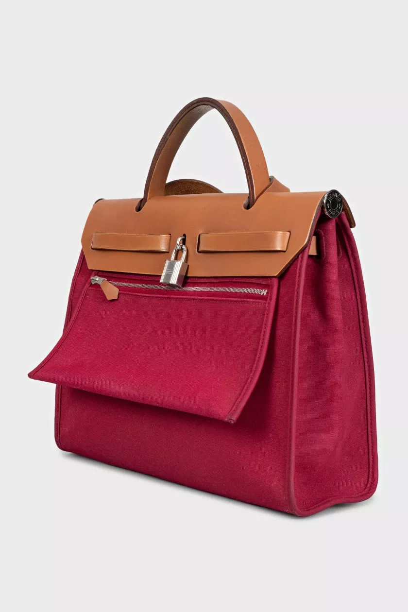 Hermès Herbag 31 — Red – reference photograph