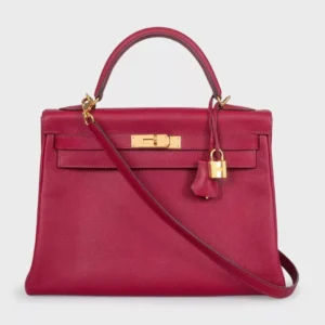 Hermès Kelly 32 Satchel — Rouge Grenat – reference photograph