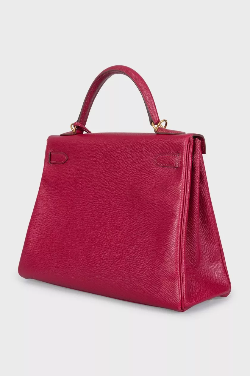 Hermès Kelly 32 Satchel — Rouge Grenat – reference photograph