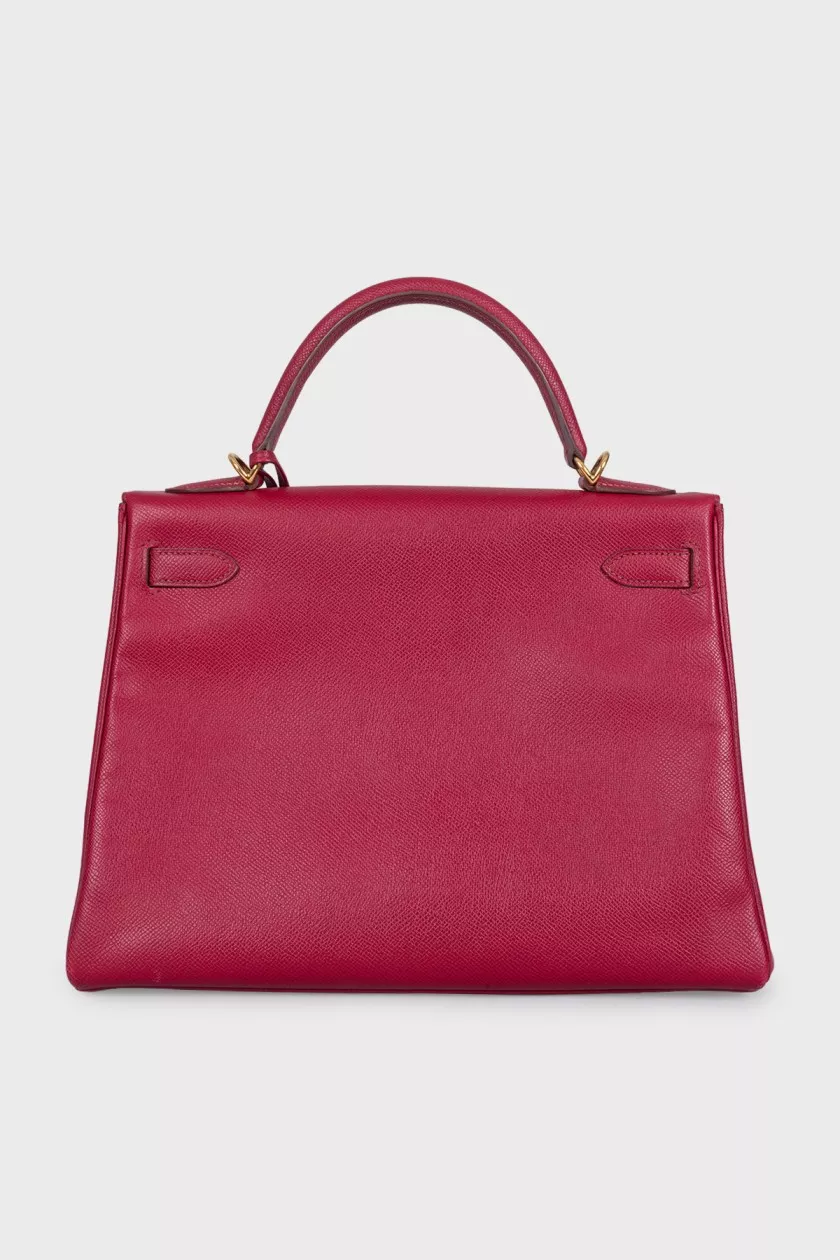 Hermès Kelly 32 Satchel — Rouge Grenat – reference photograph