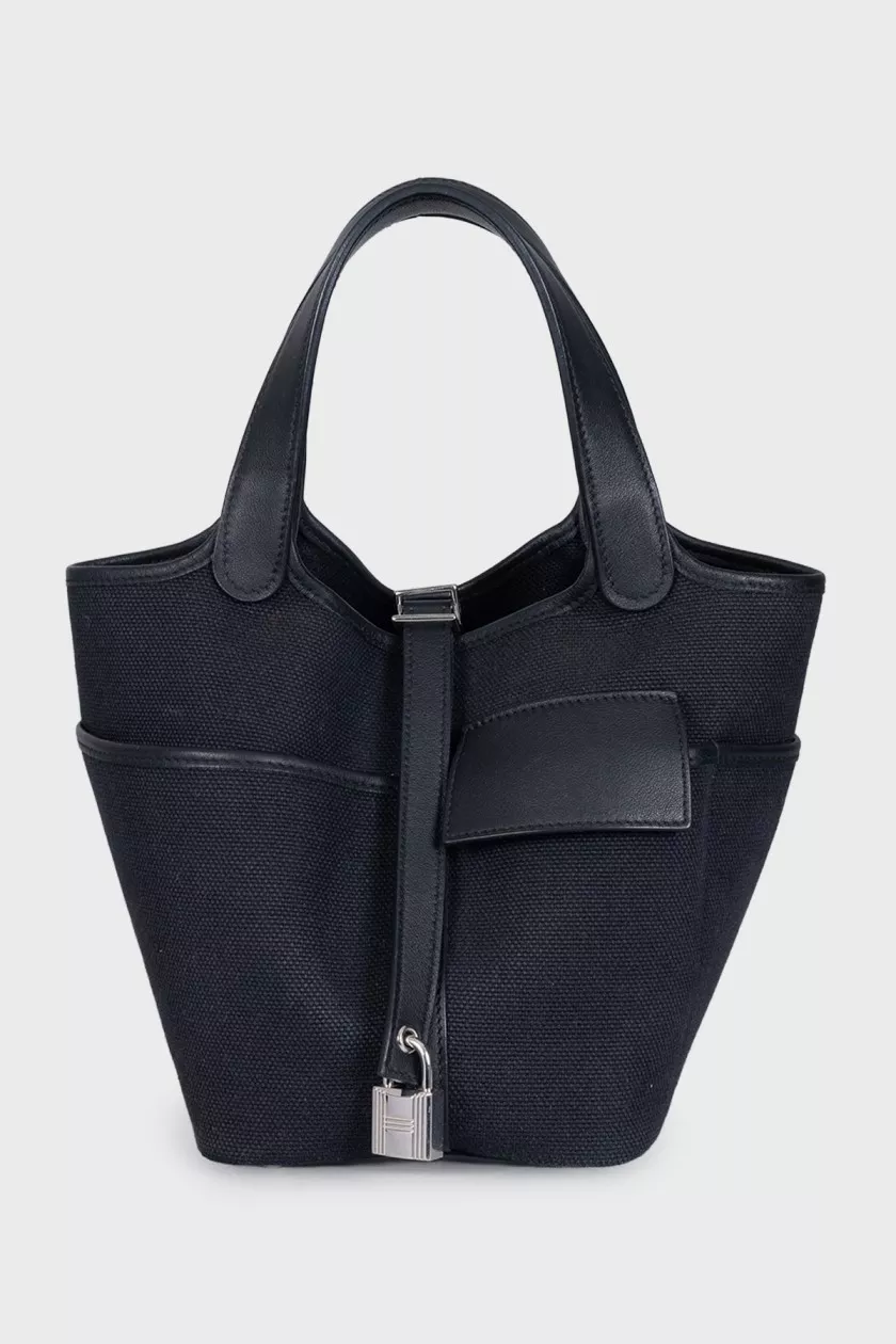 Hermès Picotin Bucket Bag — Black – reference photograph