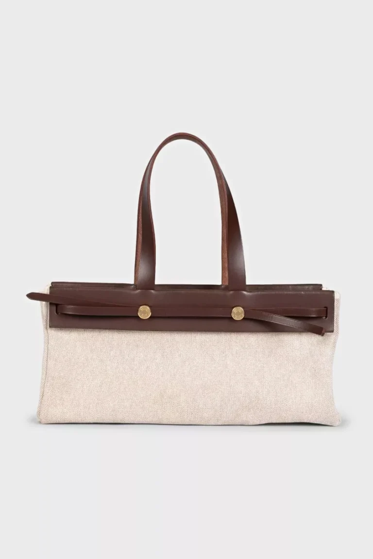 Hermès Herbag Cabas — Brown