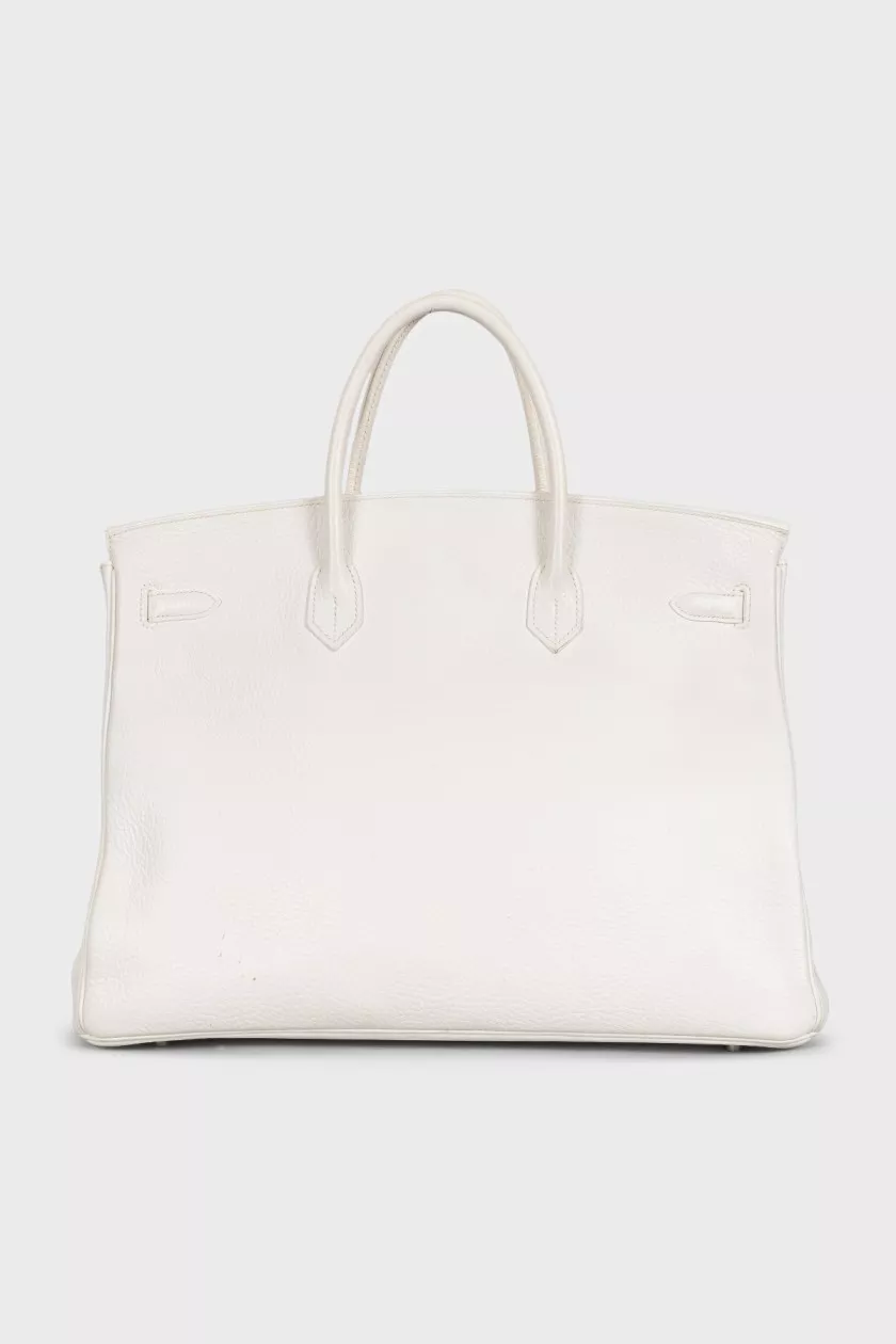 Hermès Birkin 35 — White Clemence – reference photograph