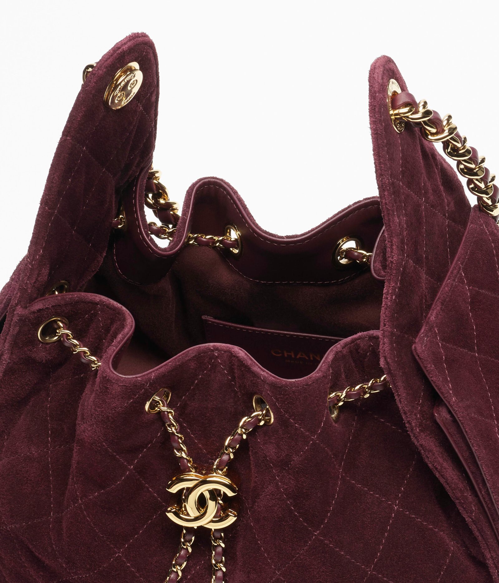 CHANEL CHANEL 25 Small Handbag — Burgundy - Image 2