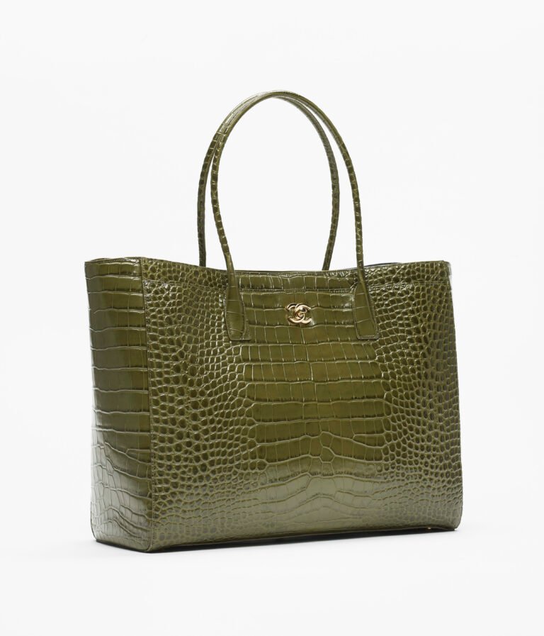CHANEL Large Shopping Tote — Khaki