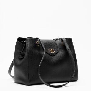 CHANEL Small Shopping Tote — Black