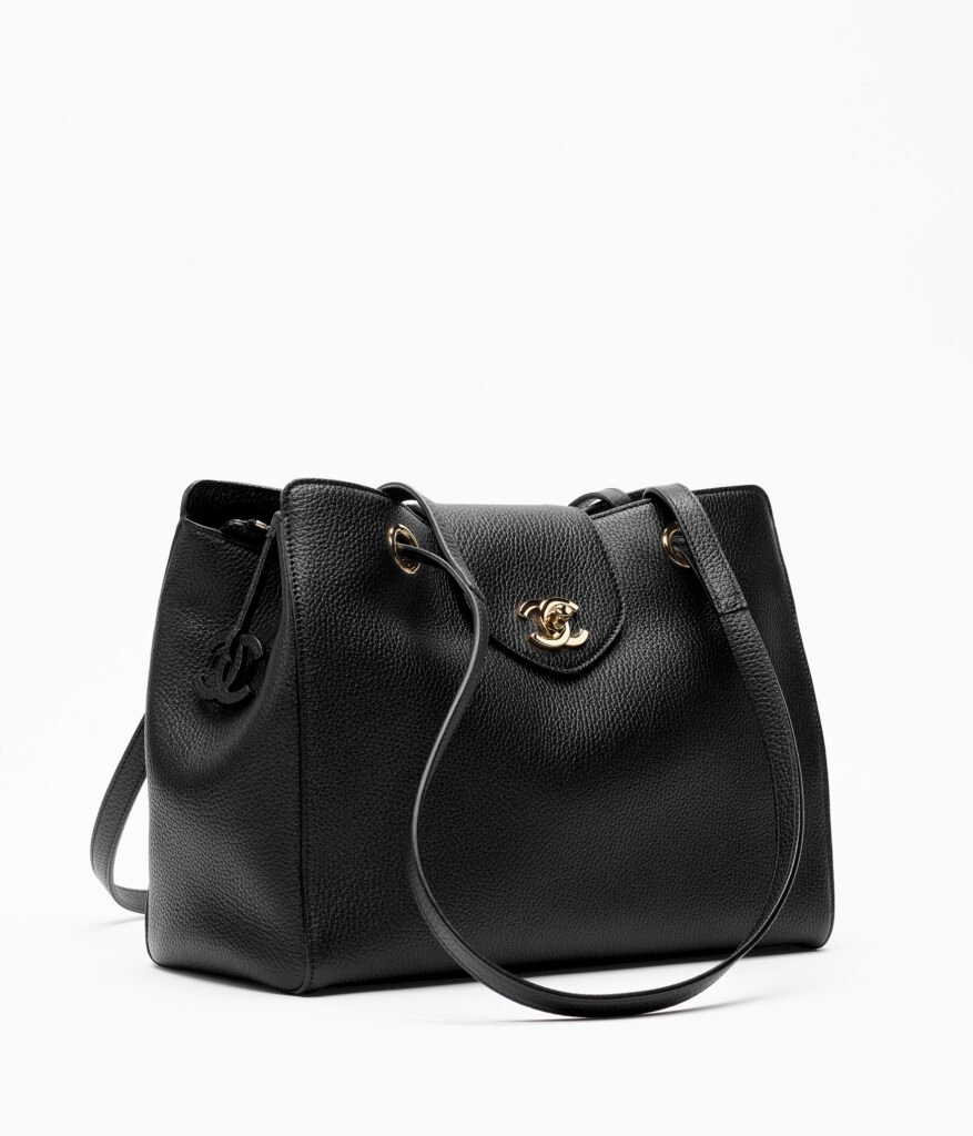CHANEL Small Shopping Tote — Black