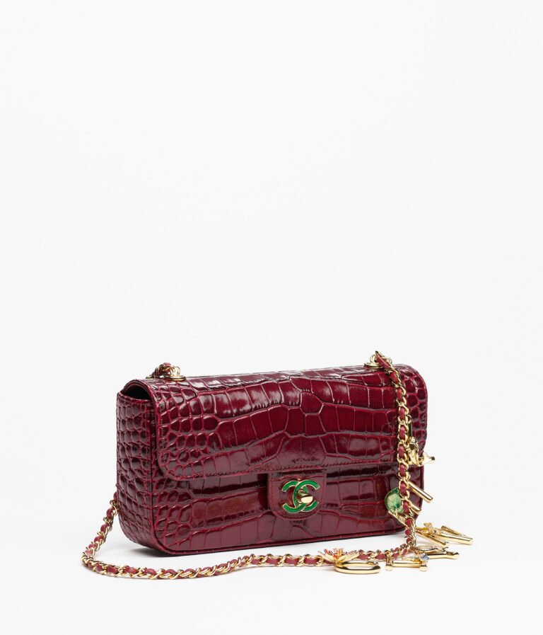 CHANEL Small Flap Bag — Dark Burgundy