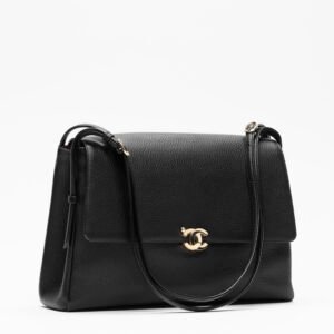 CHANEL Maxi Flap Bag — Black