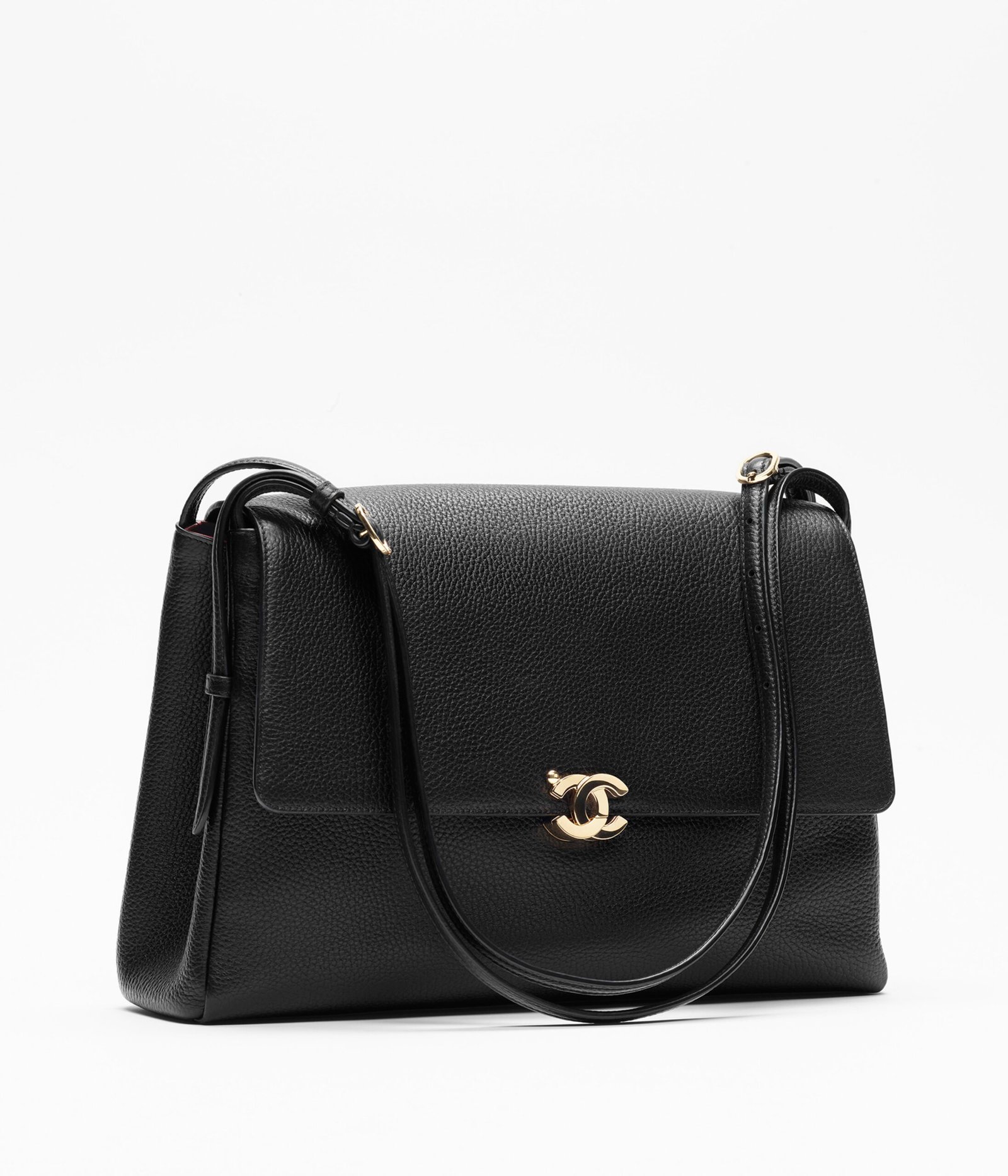 CHANEL Maxi Flap Bag — Black