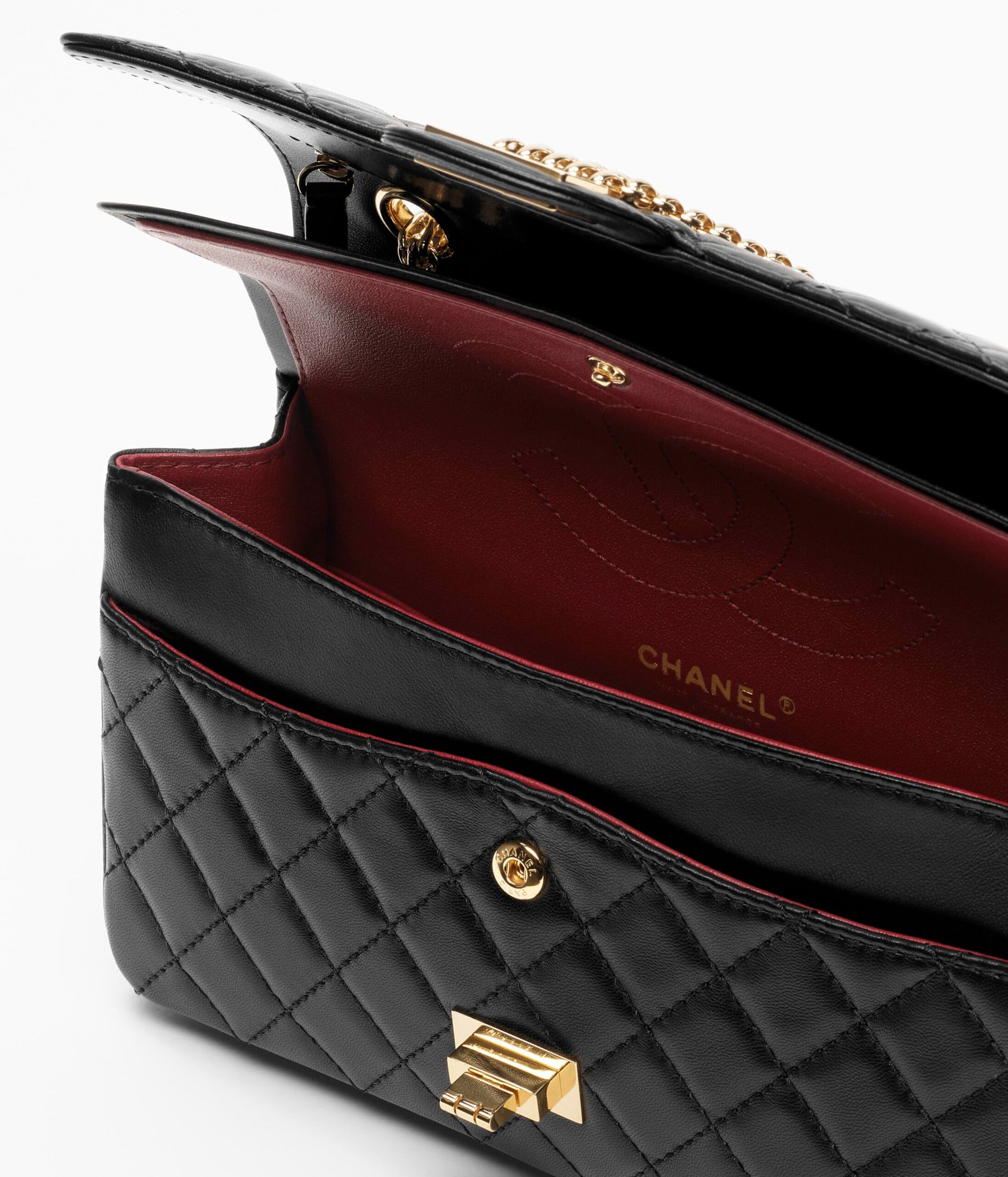 CHANEL 2.55 Handbag — Black - Image 2