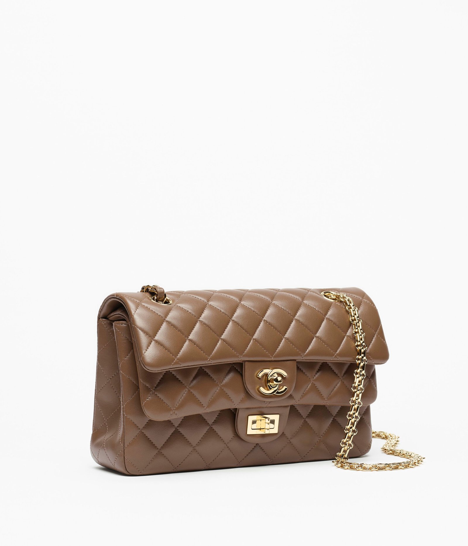 CHANEL Flap Bag — Brown