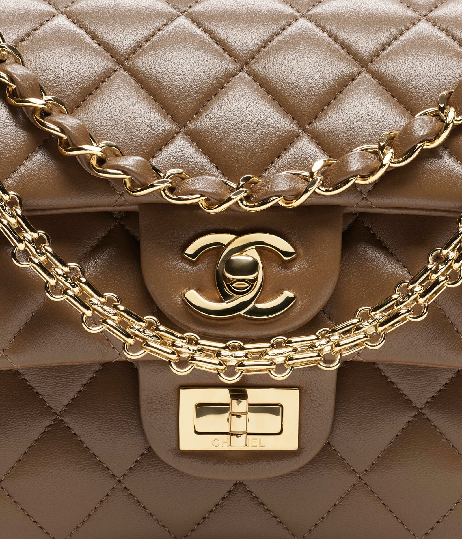 CHANEL Flap Bag — Brown - Image 3
