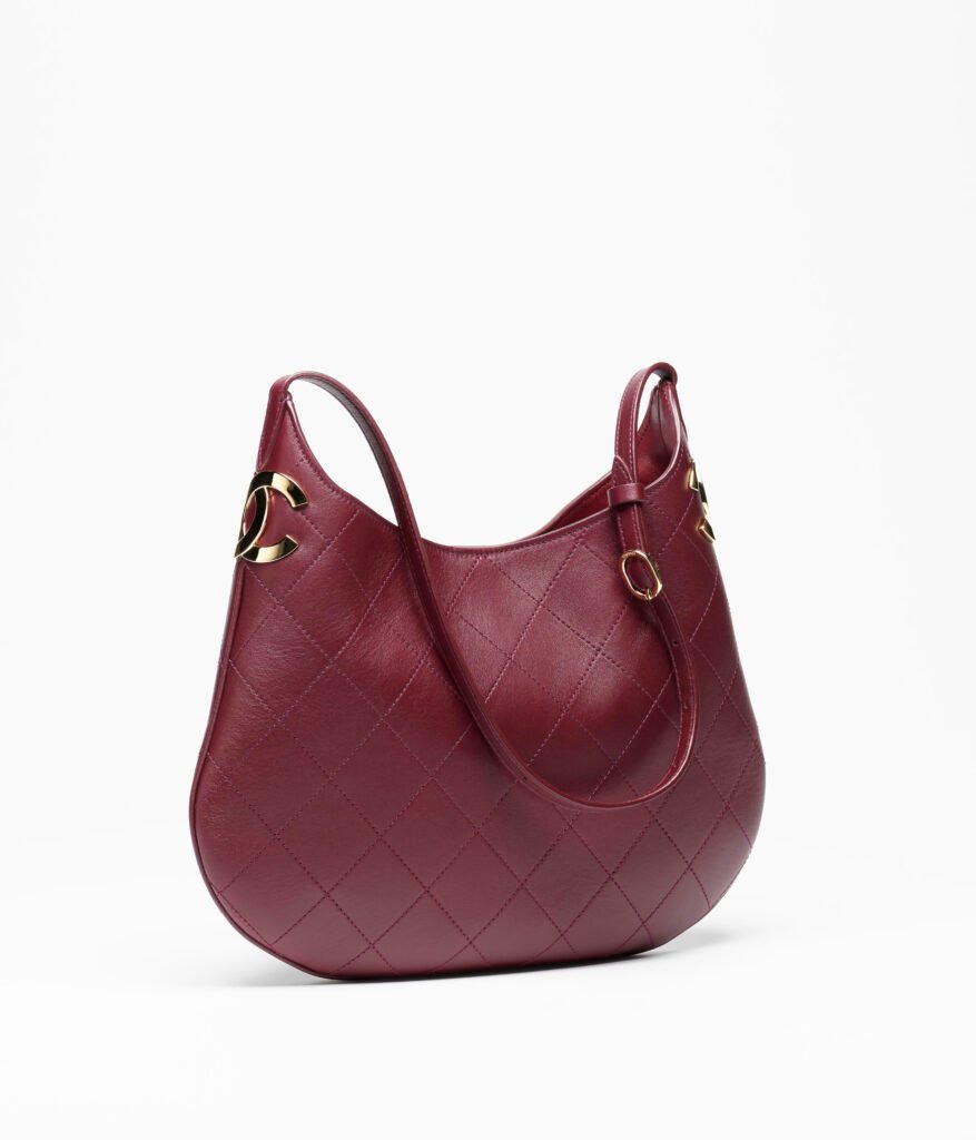 CHANEL Hobo Handbag — Dark Burgundy