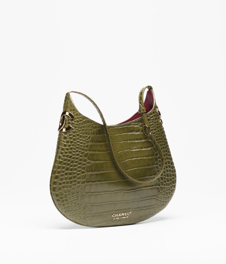 CHANEL Hobo Handbag — Khaki