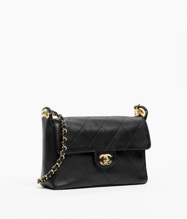 CHANEL Small Flap Bag — Black